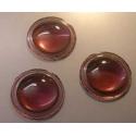 cabochon rond de 25mm couleur amethiste