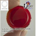 cabochon rond de 20mm couleur rouge