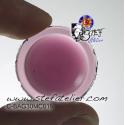 cabochon rond de 30mm couleur Violet