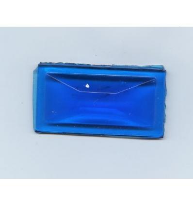 Cabochon rectangle 50x25mm turquoise