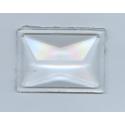 cabochon rectangle 50 x 35mm Clair