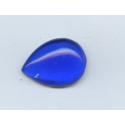 cabochon goutte 25/18mm Bleu