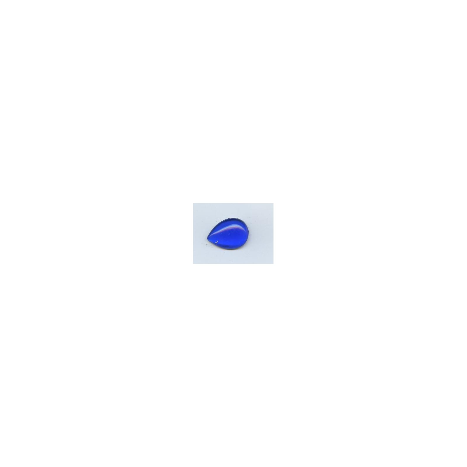 cabochon goutte 25/18mm Bleu