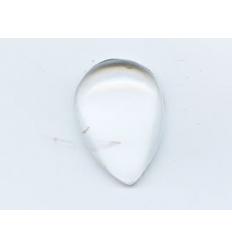 cabochon goutte 25/18mm clair