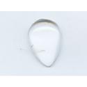 cabochon goutte 25/18mm clair