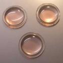 cabochon rond de 30mm couleur rose