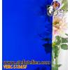 Verre "S" bleu foncé  uni compatible fusing S96 30x30cm