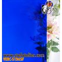 Verre "S" bleu foncé  uni compatible fusing S96 30x30cm