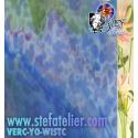 Verre "YO" bleu Wisteria C 30x29cm