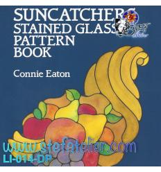 livre modèles vitraux attrape soleil " Suncatchers "