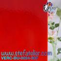 verre "BU" rouge tomate 29x25cm