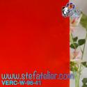 Verre "W" rouge opaque fusing S96 27x26cm
