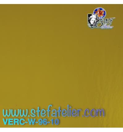 Verre "W" Jaune opalescent compatible Fusing S96 27x29cm