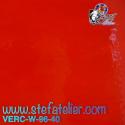 Verre "W" Rouge Orangé opalescent compatible Fusing S96 26x27cm