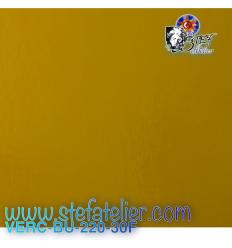 verre BU jaune tourne-sol opaque 25 X 29