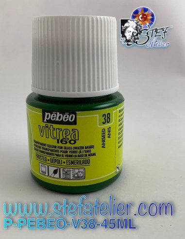 Painting Pébéo Vitrea160 anis frosted 45ml