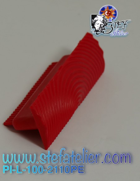 Rubber comb for faux wood 10cm wide