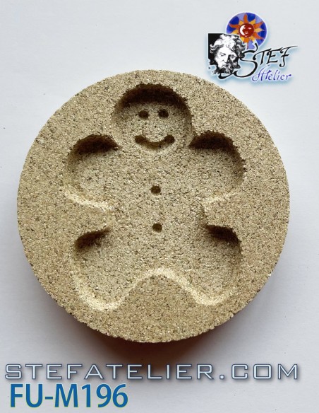 Vermiculite fusing mold P'tit biscuit ≈105mm h: 15mm