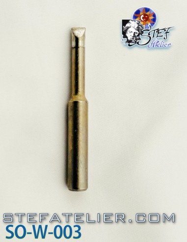 Panne de fer biseautée étroite 6,4mm de large pour Power Grip