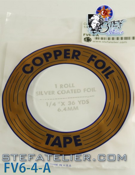 Copper tape 5.2mm 13/64 "cSilver