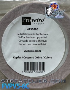 Ruban de cuivre 30 m x 50 mm, Cuivre 3 Band EMI Copper Foil Tape Cuivre  Ruban Cuivre Cuivre Ruban autocollant adhésif anti-limaces