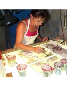 Deposit Glass painting course from March 03 to 07, 2025