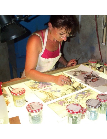 Deposit Glass painting course from November 03 to 07, 2025