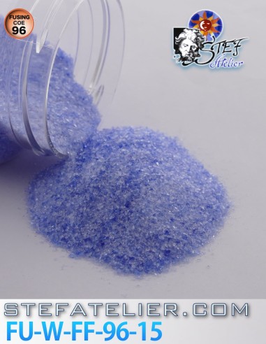 fritte FINE bleu ciel transparent Wissmach systeme 96 / 250grs