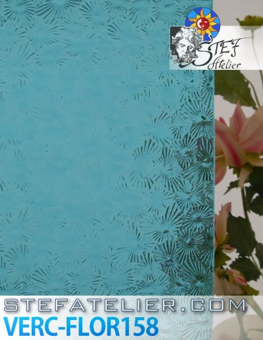 Verre "W" Florentine  turquoise 158