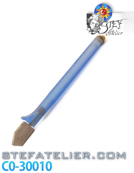 Oil-Fed Glass Cutter – 3000 Series, Wide Head, Tungsten Carbide Wheel