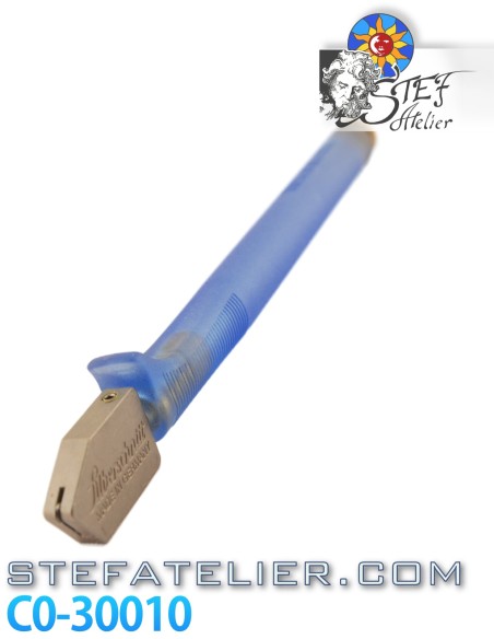 Oil-Fed Glass Cutter – 3000 Series, Wide Head, Tungsten Carbide Wheel