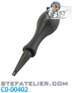 Ergonomic glass cutter with a fine tungsten carbide head