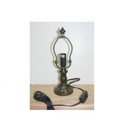 pied de lampe nénuphar 12/29cm +elect