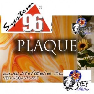  Plaque verre fusing S96